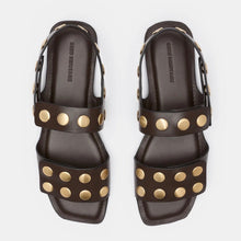Load image into Gallery viewer, Seed leather studded sandals
